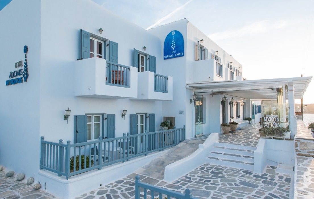 Hotel Adonis Mykonos Town Luaran gambar